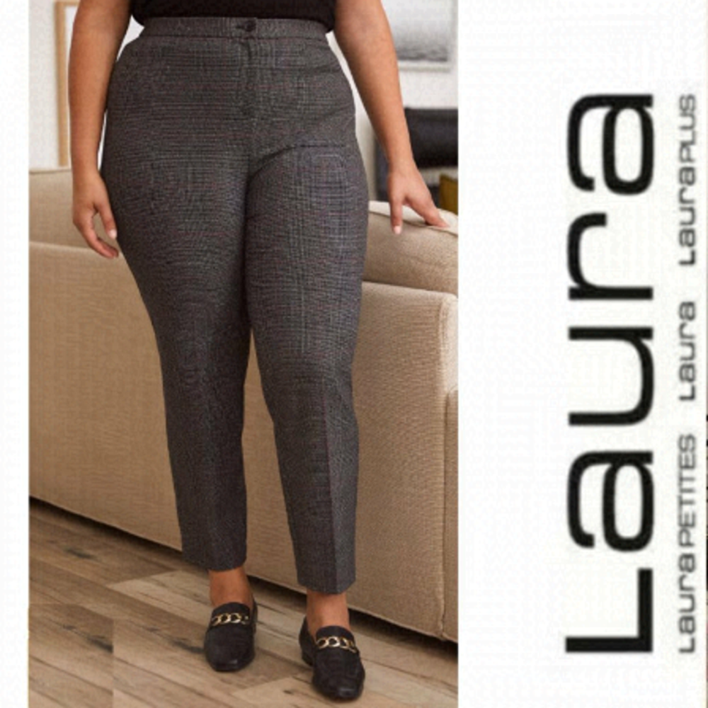 Laura Tartan Modern Fit Pants 18 plaid